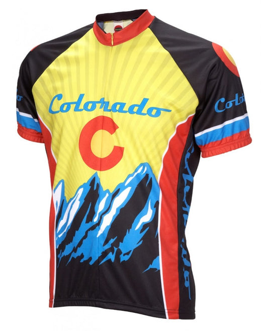 Colorado Men's Cycling Jersey (S, M, L, XL, 2XL, 3XL)