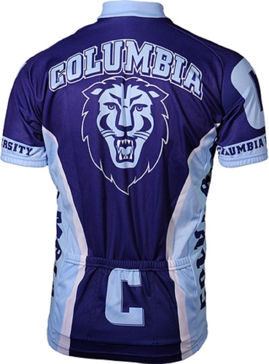 Columbia University Lions Men's Cycling Jersey (S, M, L, XL, 2XL)