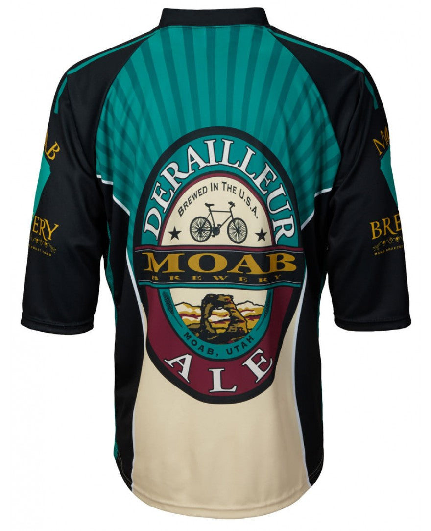 Moab Brewery Derailleur Ale MTB Cycling Jersey (S, M, L, XL, 2XL, 3XL)