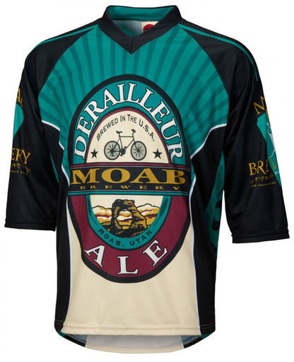 Moab Brewery Derailleur Ale MTB Cycling Jersey (S, M, L, XL, 2XL, 3XL)