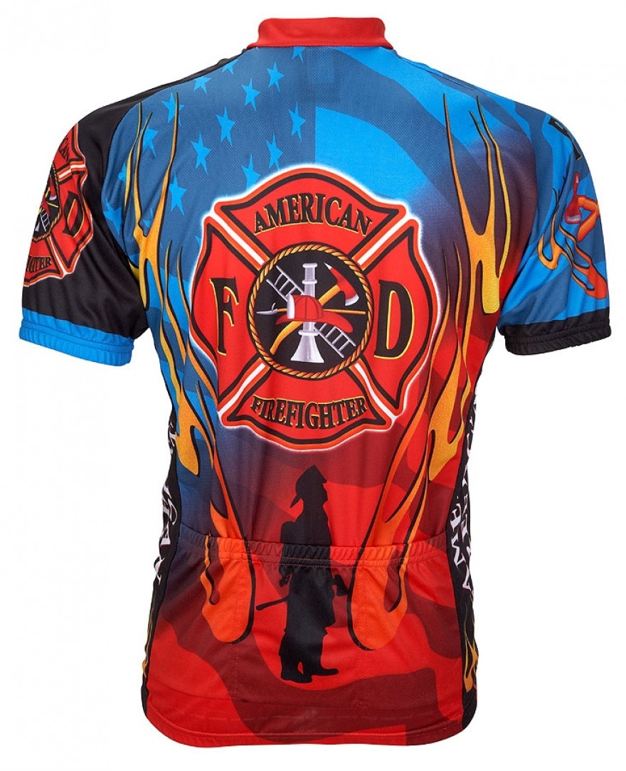 American Firefighter Cycling Jersey