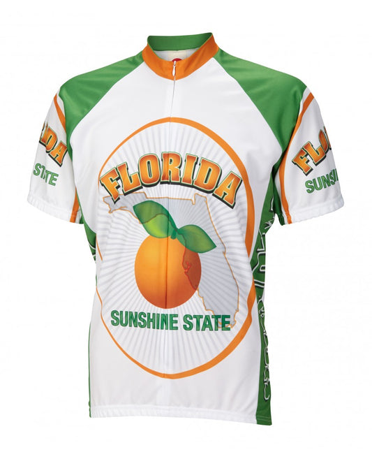 Florida Sunshine State Men's Cycling Jersey (S, M, L, XL, 2XL, 3XL)