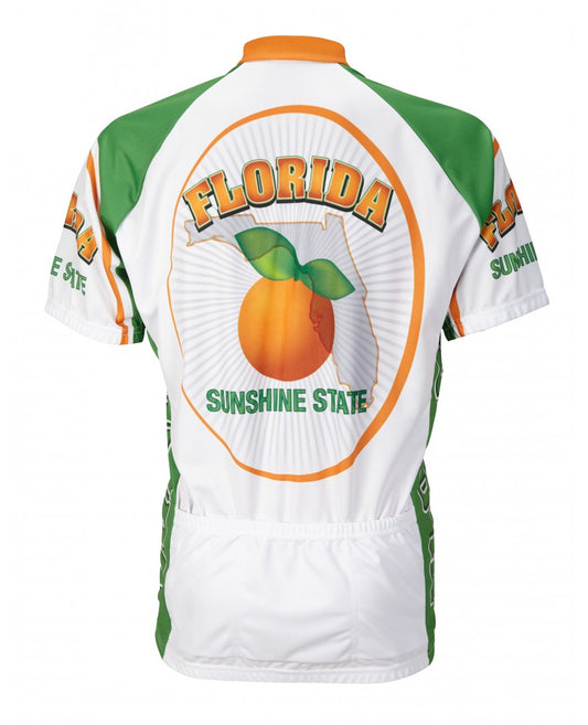 Florida Sunshine State Men's Cycling Jersey (S, M, L, XL, 2XL, 3XL)