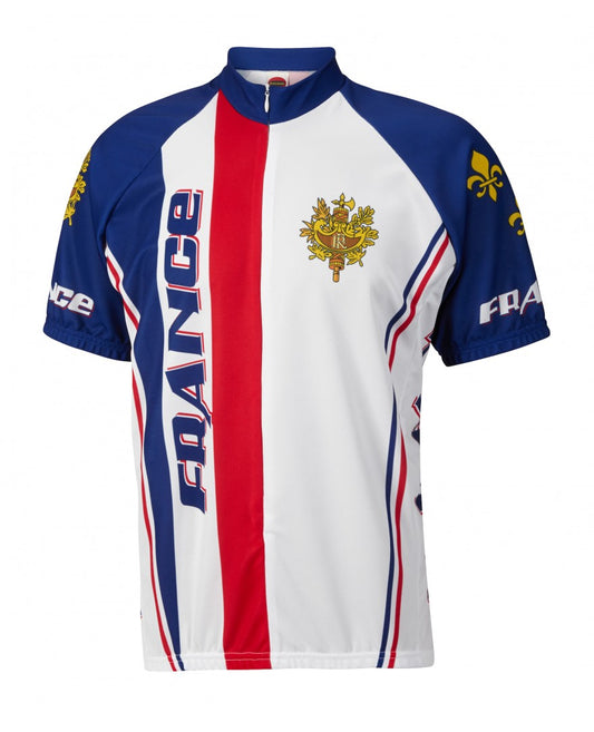 France Men's Cycling Jersey (S, M, L, XL, 2XL, 3XL)