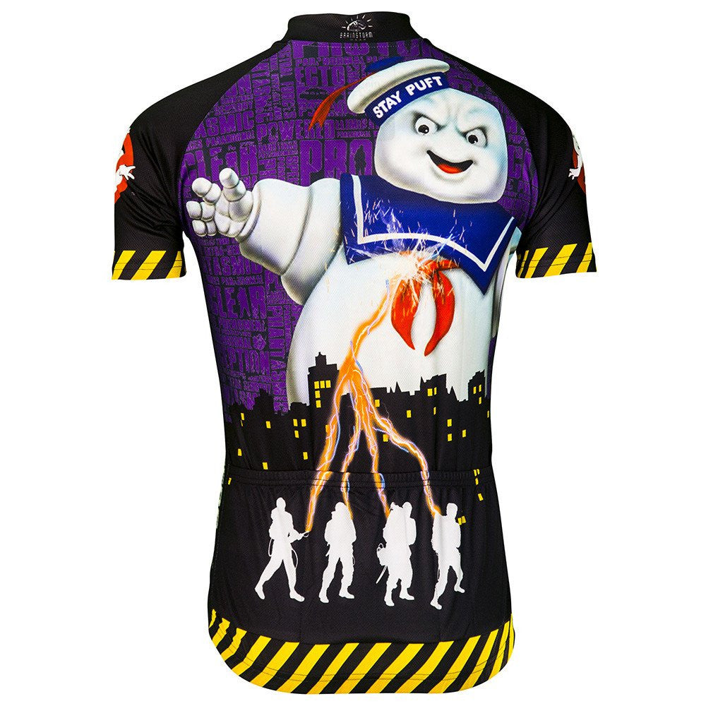 Ghostbusters Stay Puft Men's Cycling Jersey (S, M, L, 3XL)