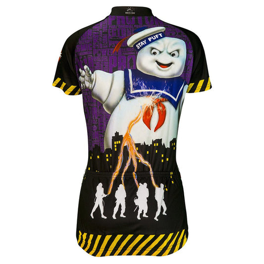Ghostbusters Stay Puft Women's Cycling Jersey (S, M, L, XL, 2XL)