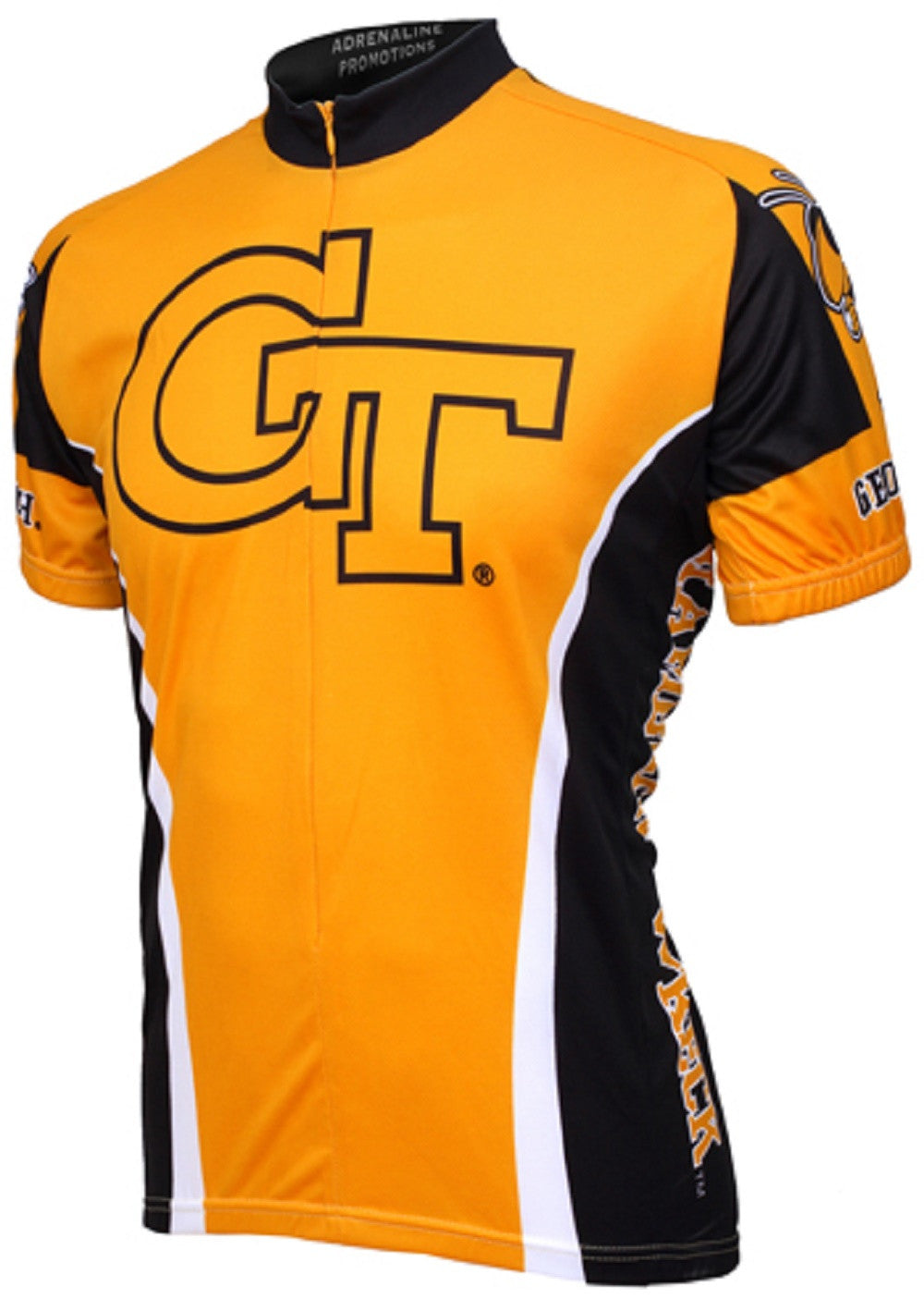 Georgia Tech Yellow Jackets Road Cycling Jersey (Small)