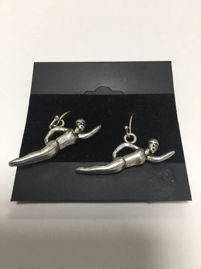 Women Swimmers Charm Earrings