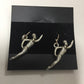 Women Swimmers Charm Earrings