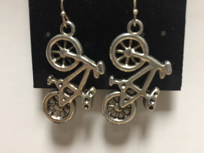 Bicycle Earrings