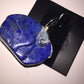 Blue Stone Pendant with Swimmer