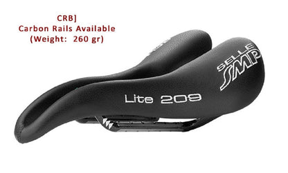 Selle SMP Lite 209 Bicycle Saddle (with Carbon Rails) DRAFT