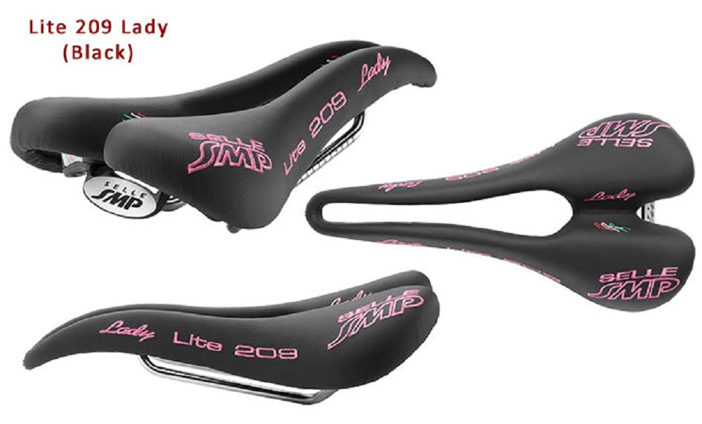Selle SMP Lite 209 Bicycle Saddle (with Carbon Rails) DRAFT