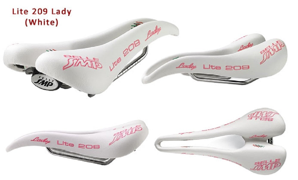 Selle SMP Lite 209 Bicycle Saddle (with Carbon Rails) DRAFT