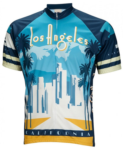 Los Angeles Men's Cycling Jersey (S, M, L, XL, 2XL, 3XL)