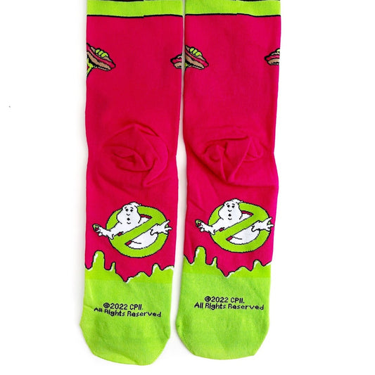 Men's Odd Sox Ghostbusters Slimer Crew Socks