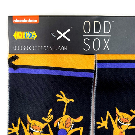 Odd Sox CatDog Crew Socks