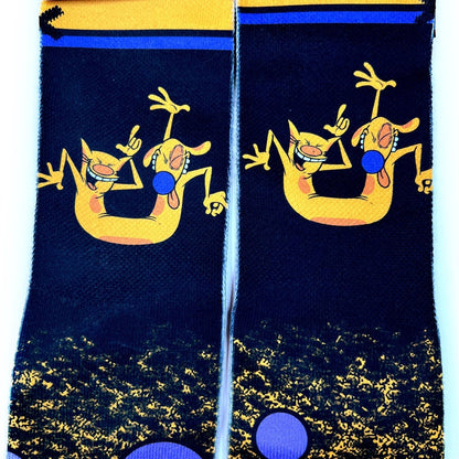 Odd Sox CatDog Crew Socks