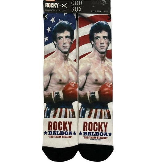 Men's Odd Sox Rocky Balboa The Italian Stallion Crew Socks