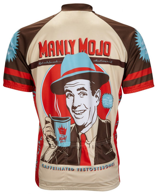 Manly Mojo Men's Cycling Jersey (S, M, L, XL, 2XL, 3XL)
