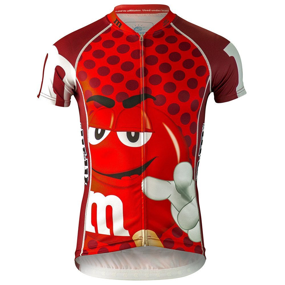 M&M's "Signature" Men's Cycling Jersey - Blue (Small) - 50% OFF!