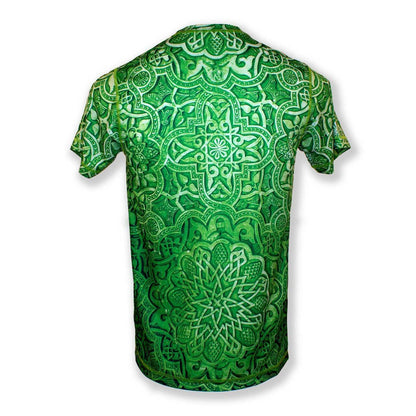 INKnBURN Men's Celtic Mandala Tech Shirt (XL)