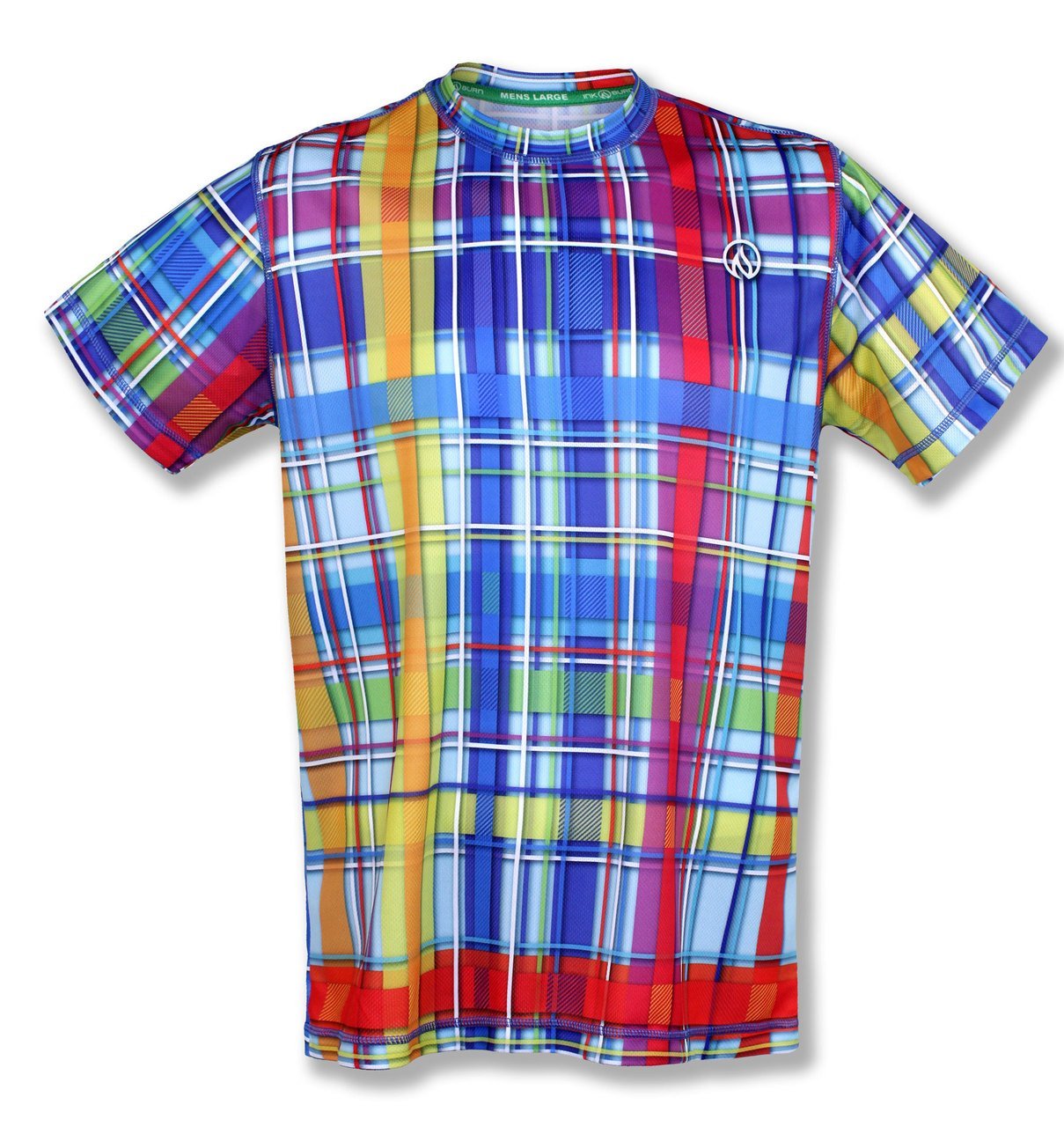 INKnBURN Men's Rainbow Tech Shirt (S, M, XL)