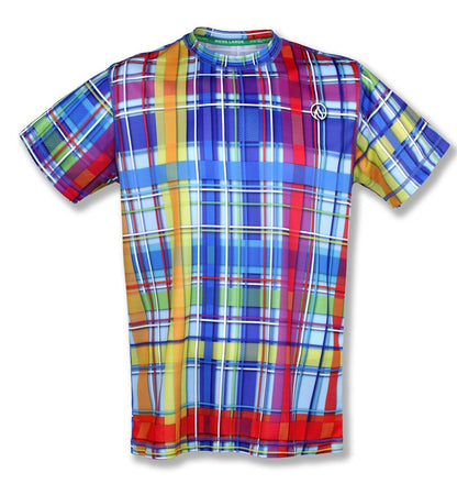 INKnBURN Men's Rainbow Tech Shirt (S, M, XL)