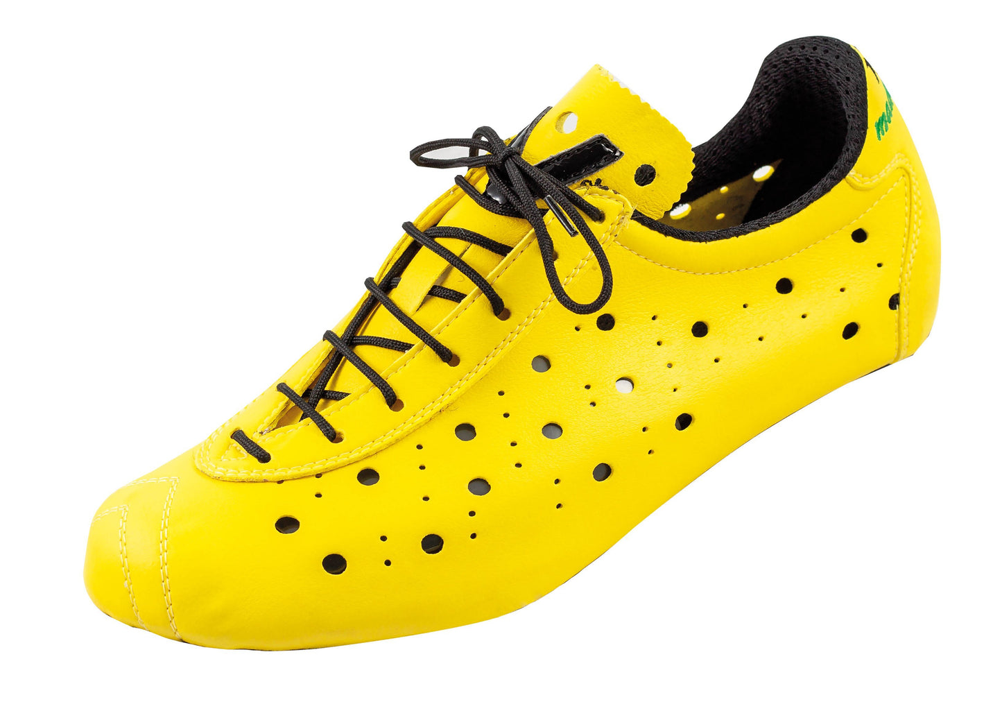 Vittoria 1976 Classic SPD Nylon TPU Sole Cycling Shoes (Yellow)