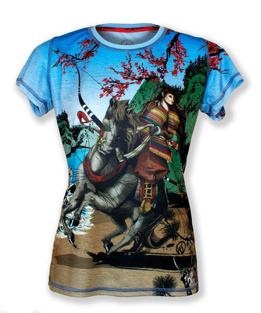 INKnBURN Women's Tomoe Gozen Tech Shirt (Large)