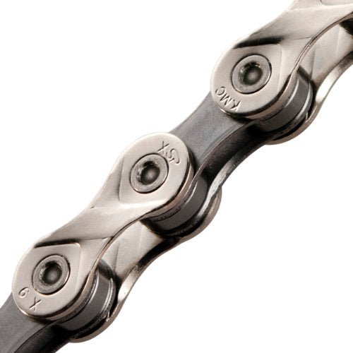 KMC X9.93 9-Speed Bike Chain, Silver/Black