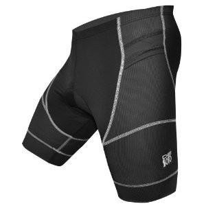 De Soto Riviera Tri Short with WaterLid Pockets, Black (Small)
