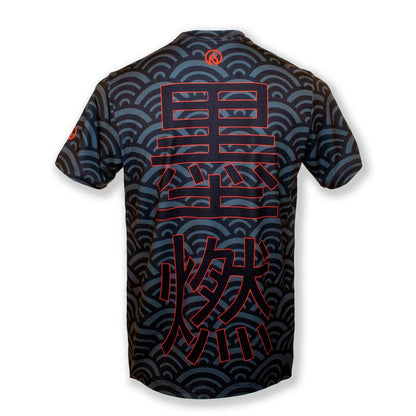 INKnBURN Men's Mecha Dragon Tech Cloud-Soft Shirt (Small)