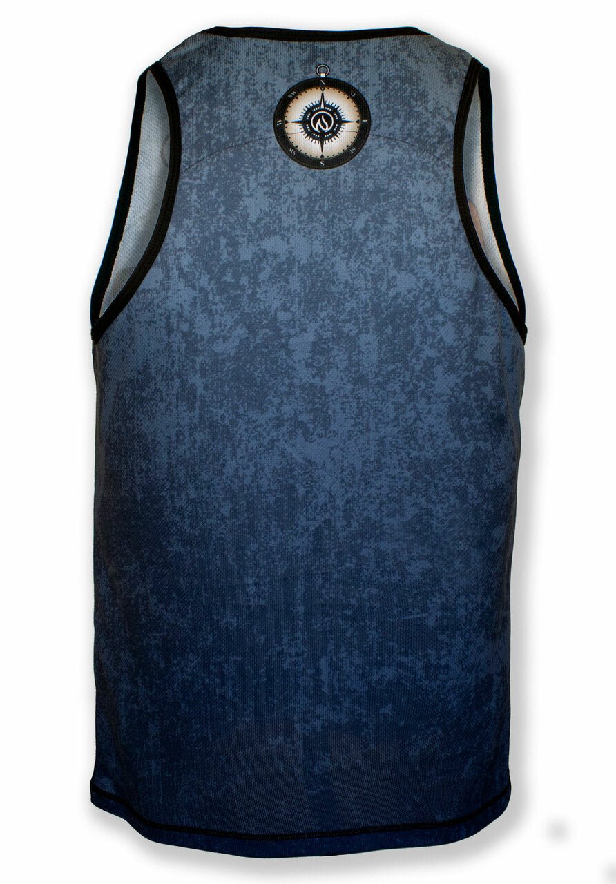 INKnBURN Men's Anchor Singlet (L, 2XL)