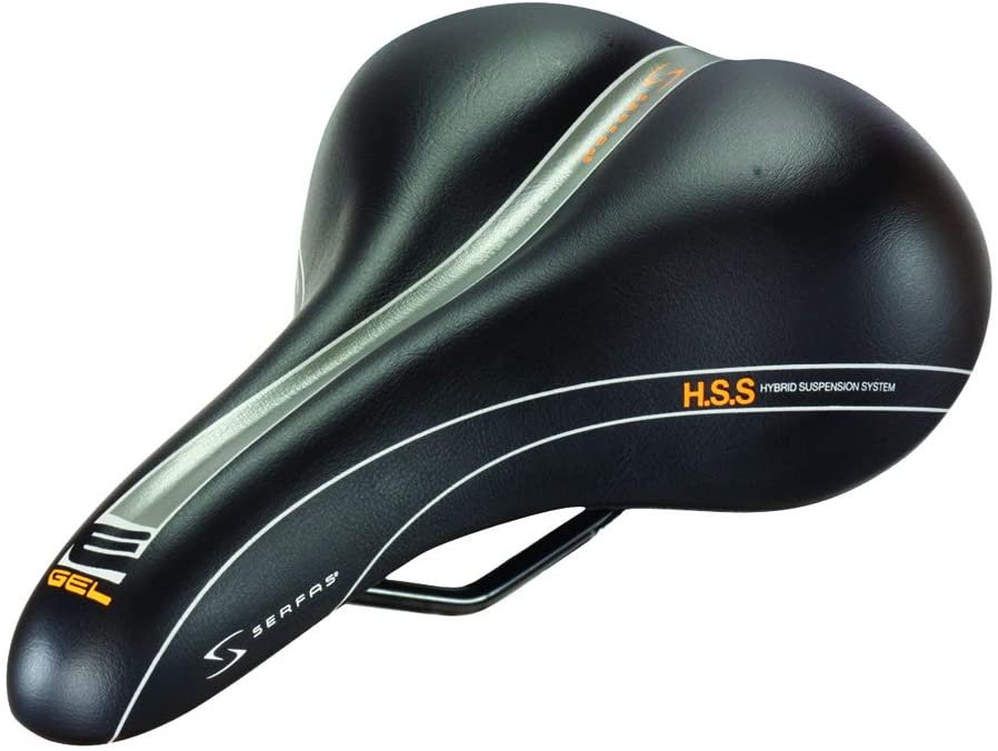 Serfas E-Gel Men's Bicycle Saddle