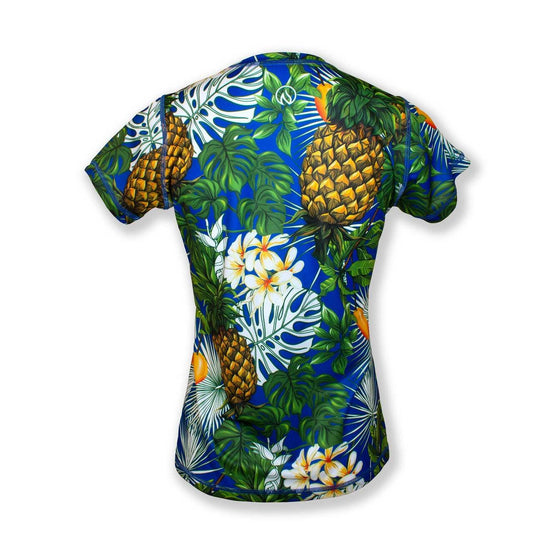 INKnBURN Women's Pineapple Tech Shirt (Medium)