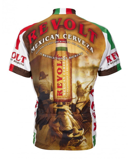 Revolt Cerveza Men's Cycling Jersey (S, M, L, XL, 2XL, 3XL)