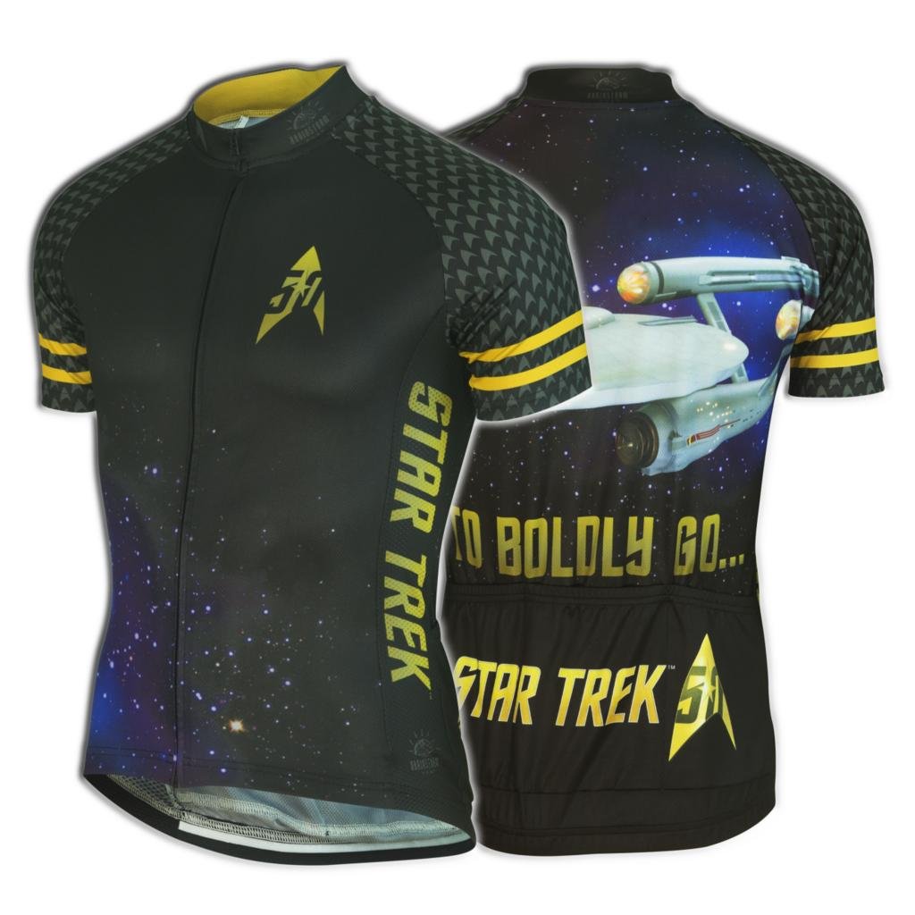 Star Trek 50th Anniversary Men's Cycling Jersey (Small)