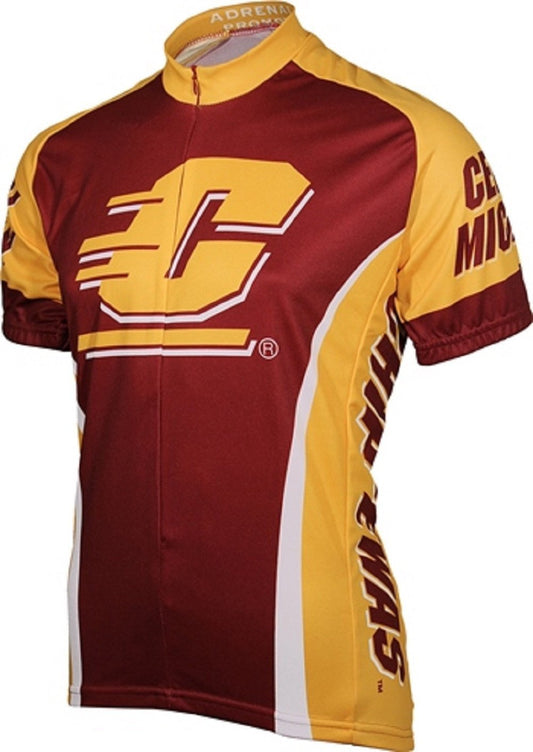 Central Michigan Chippewas Men's Cycling Jersey (S, 3XL)