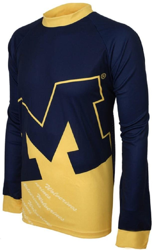 Michigan Wolverines Men's MTB Cycling Jersey (Small)