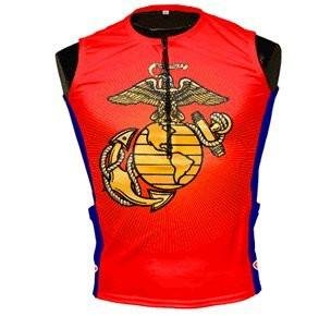 U.S. Marine Corps USMC Triathlon Singlet, Small