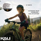 Kali Protectives Chakra Youth Bicycle Helmet; Mountain in-Mould MTB Helmet Equipped with an Integrated Visor; Dial Fit Closure System; with 21 Vents