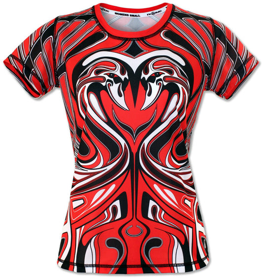 INKnBURN Women's Swan Tech Shirt (S)