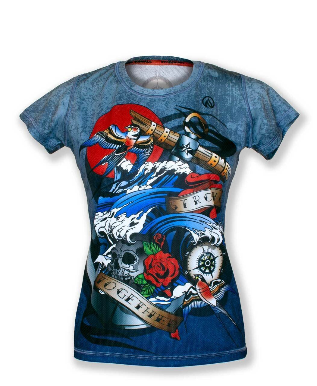 INKnBURN Women's Anchor Tech Shirt (S)