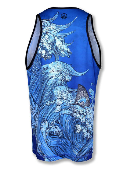 INKnBURN Men's Shark Tank Top (L)