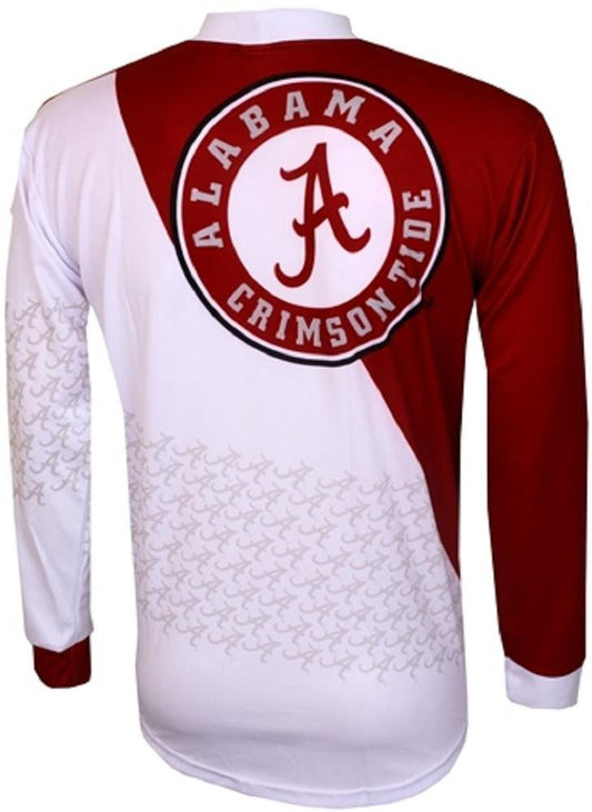 Alabama Crimson Tide Men's MTB Cycling Jersey (Small)