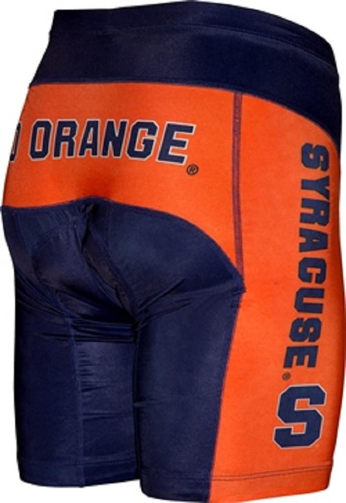 Syracuse University GO ORANGE Men's Cycling Shorts (Small)