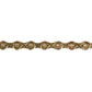 KMC X10 Bicycle Chain (Ti Gold, 1/2 x 11/128 - Inch, 116 Links)