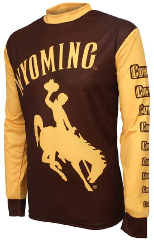 Wyoming Cowboys Men's MTB Cycling Jersey (Small)