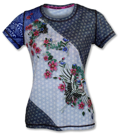 INKnBURN Women's Kase Tech Shirt (XX-Small)